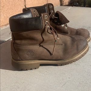 Used. Brown timberland size 11.